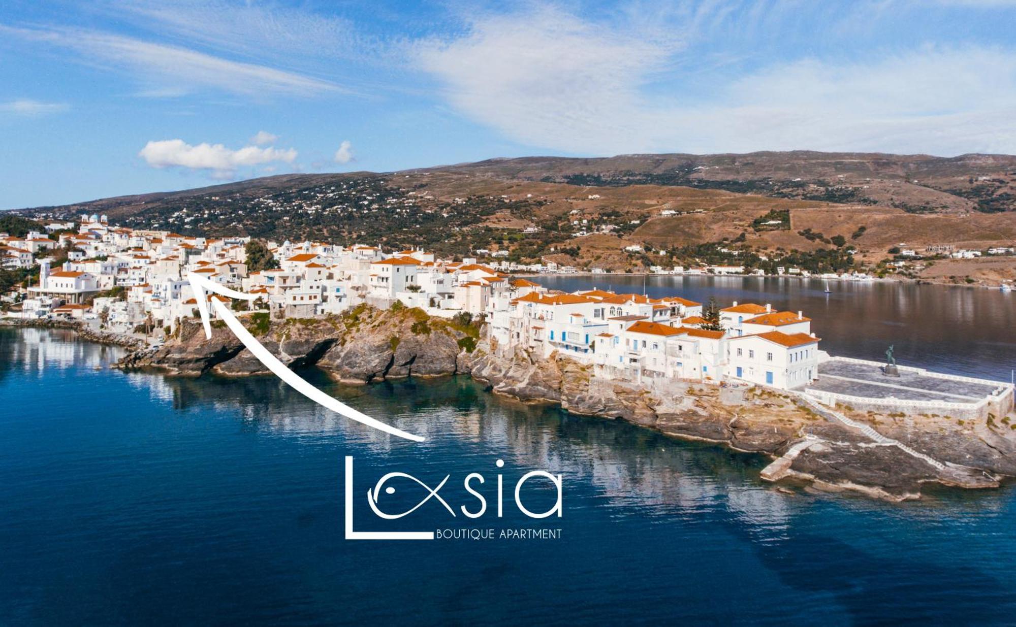 Ándros Lasia Boutique Apartment מראה חיצוני תמונה